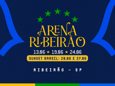 Arena Ribeirão - Amistoso BRASIL x EGITO (Grand Opening)